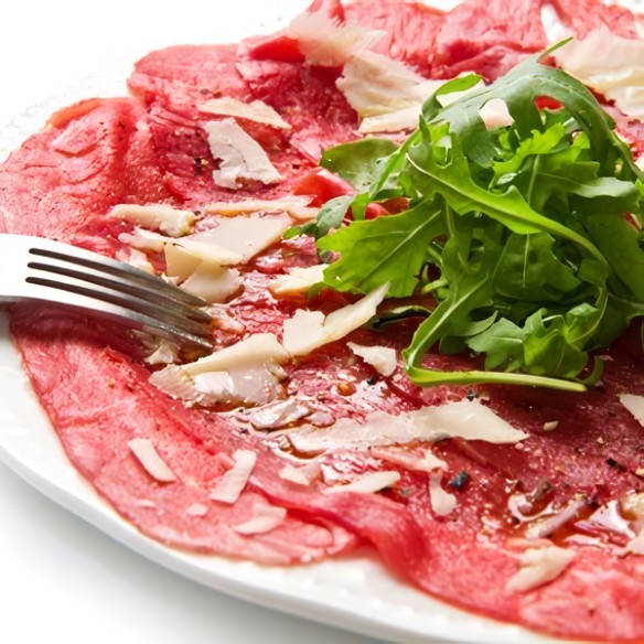 Carpaccio de ternera ecológica