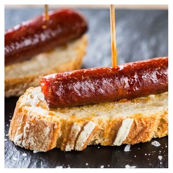 Chistorra de cerdo de producción ecológica