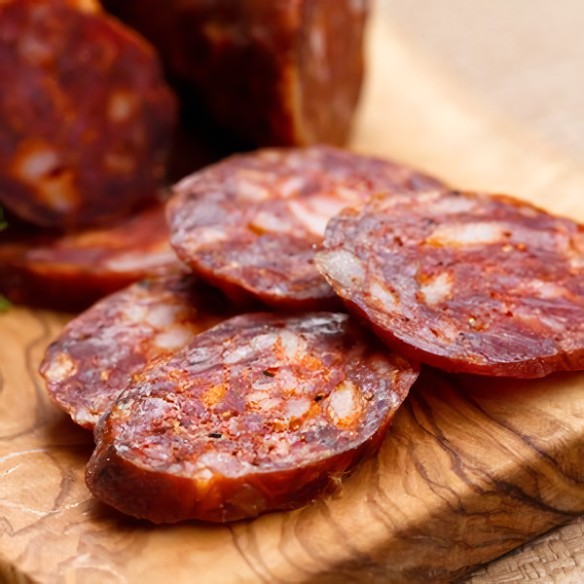 Chorizo producción ecológica (loncheado)