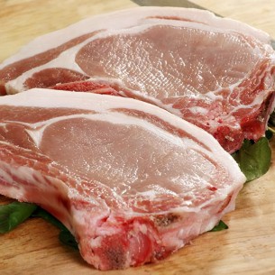 Chuletas de cerdo producción ecológica