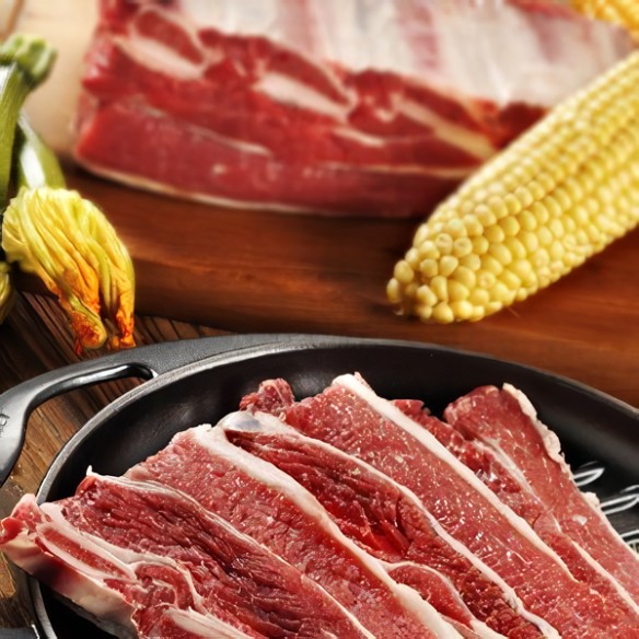 Churrasco de  ternera producción ecológica