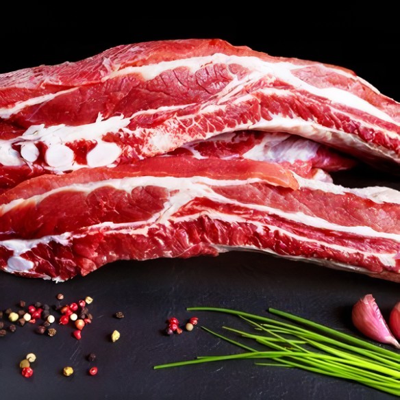 Costilla centro de ternera producción  ecológica