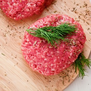 Hamburguesa de pavo producción ecológica