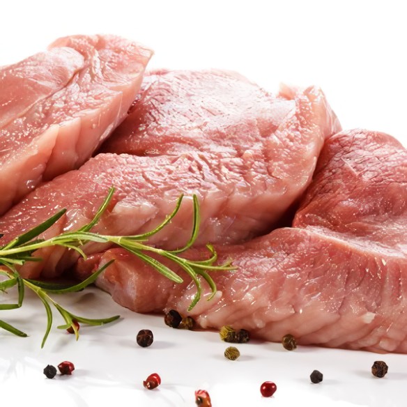 Jamón pieza de cerdo producción ecológica