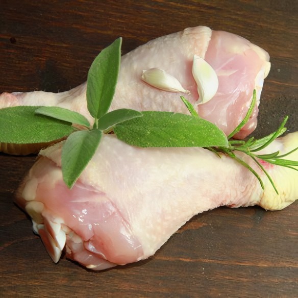 Jamoncitos de pollo producción ecológica