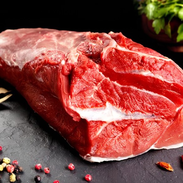 Magro pieza de ternera ecológica