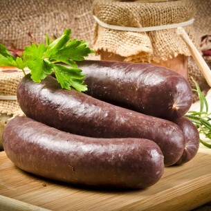 Morcilla curada producción ecológica