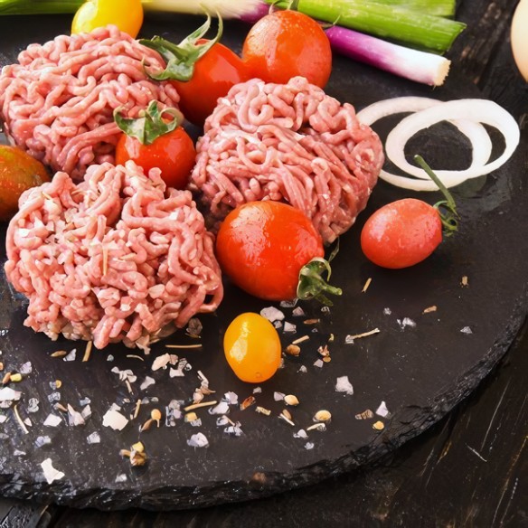 Picada de pavo producción ecológica