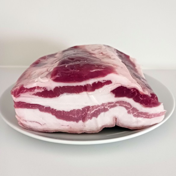Panceta de cerdo producción ecológica