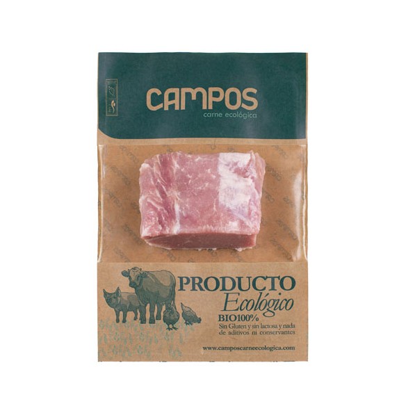 Lomo de cerdo producción ecológica