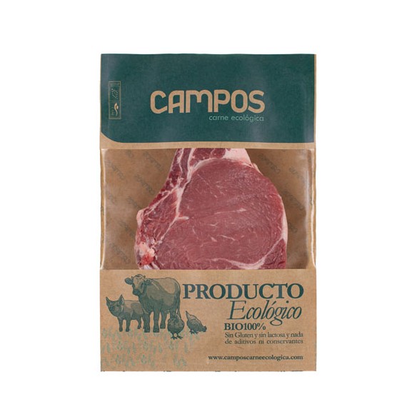 Chuletón de ternera producción ecológica