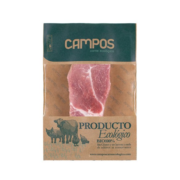 Magro pieza de cerdo producción ecológica