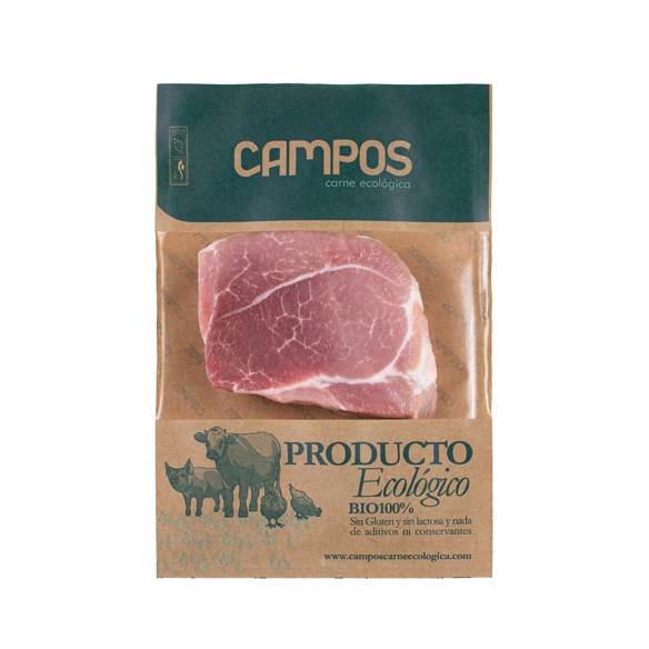 Jamón pieza de cerdo producción ecológica