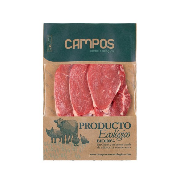 Aguja fileteada de ternera ecológica