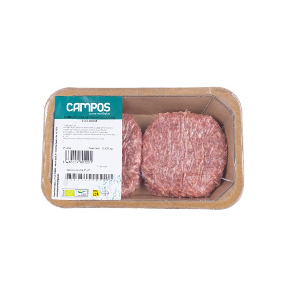 Hamburguesa de pavo producción ecológica