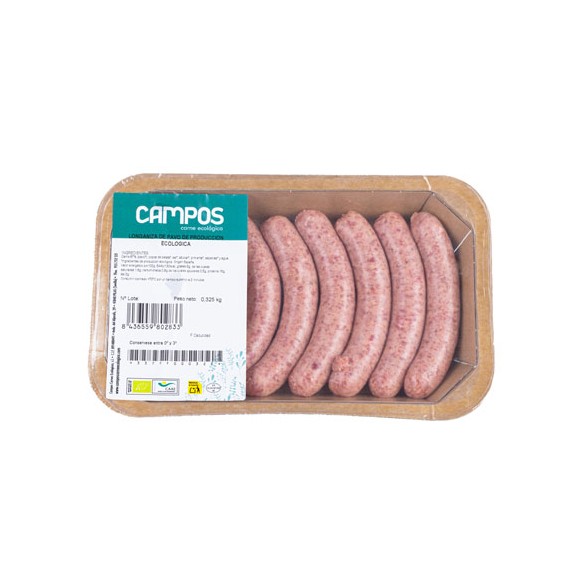 Longaniza de pavo de producción ecológica