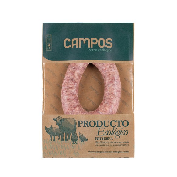 Butifarra de cerdo producción ecológica