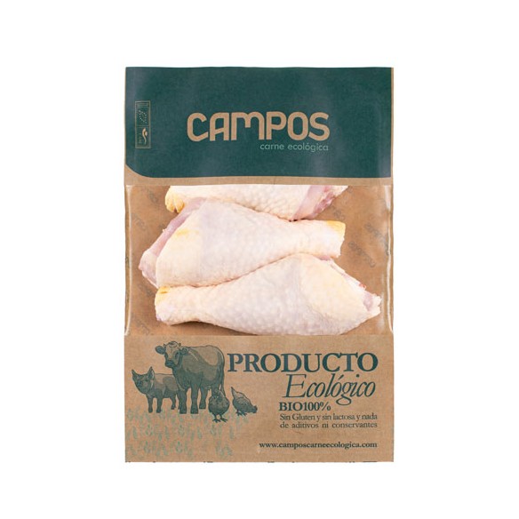 Jamoncitos de pollo producción ecológica