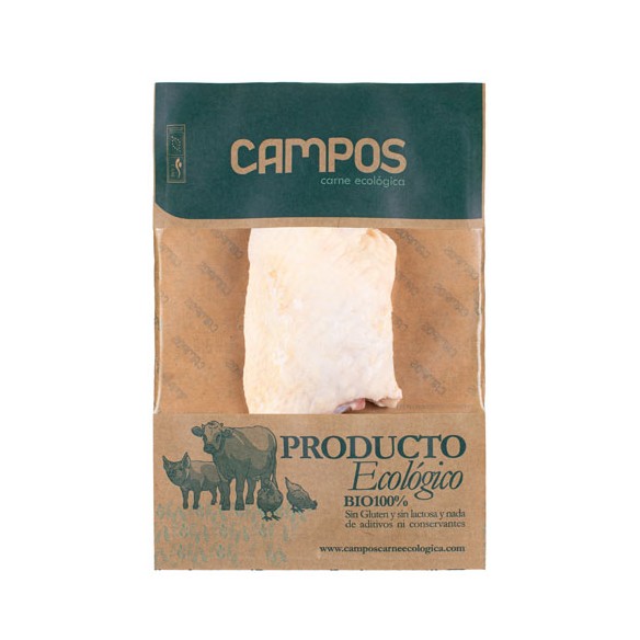 Muslo de pollo producción ecológica