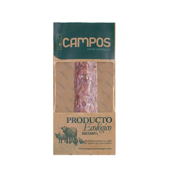 Salchichón producción ecológica pieza