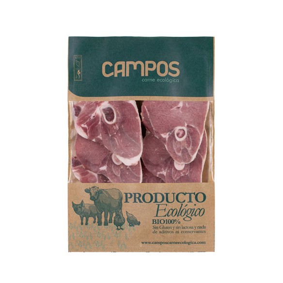Chuletas pierna de cordero producción ecológica