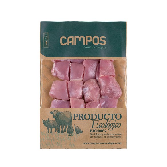 Estofado de pavo de producción ecológica