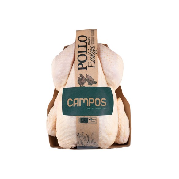 Pollo fresco producción ecológica