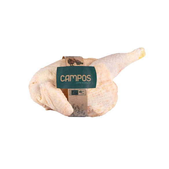 Medio pollo producción ecológica