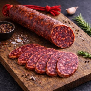 Chorizo Ecológico de bellota ibérico 50% raza ibérica
