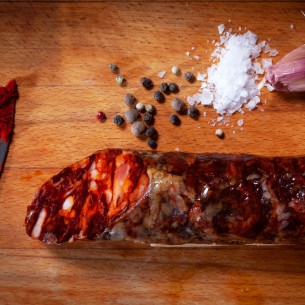 Chorizo ibérico de producción ecológica pieza