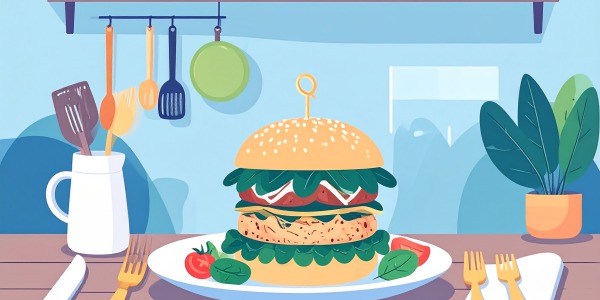 Hamburguesas de pavo y espinacas