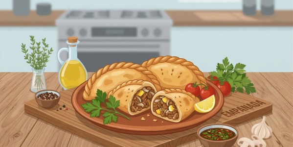 Empanada de ternera ecológica sin gluten