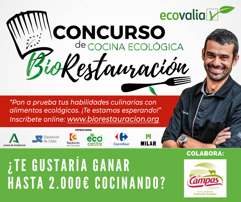 Campos Carnes Ecológicas colabora con la primera edición del concurso BioRestauración organizado por Ecovalia