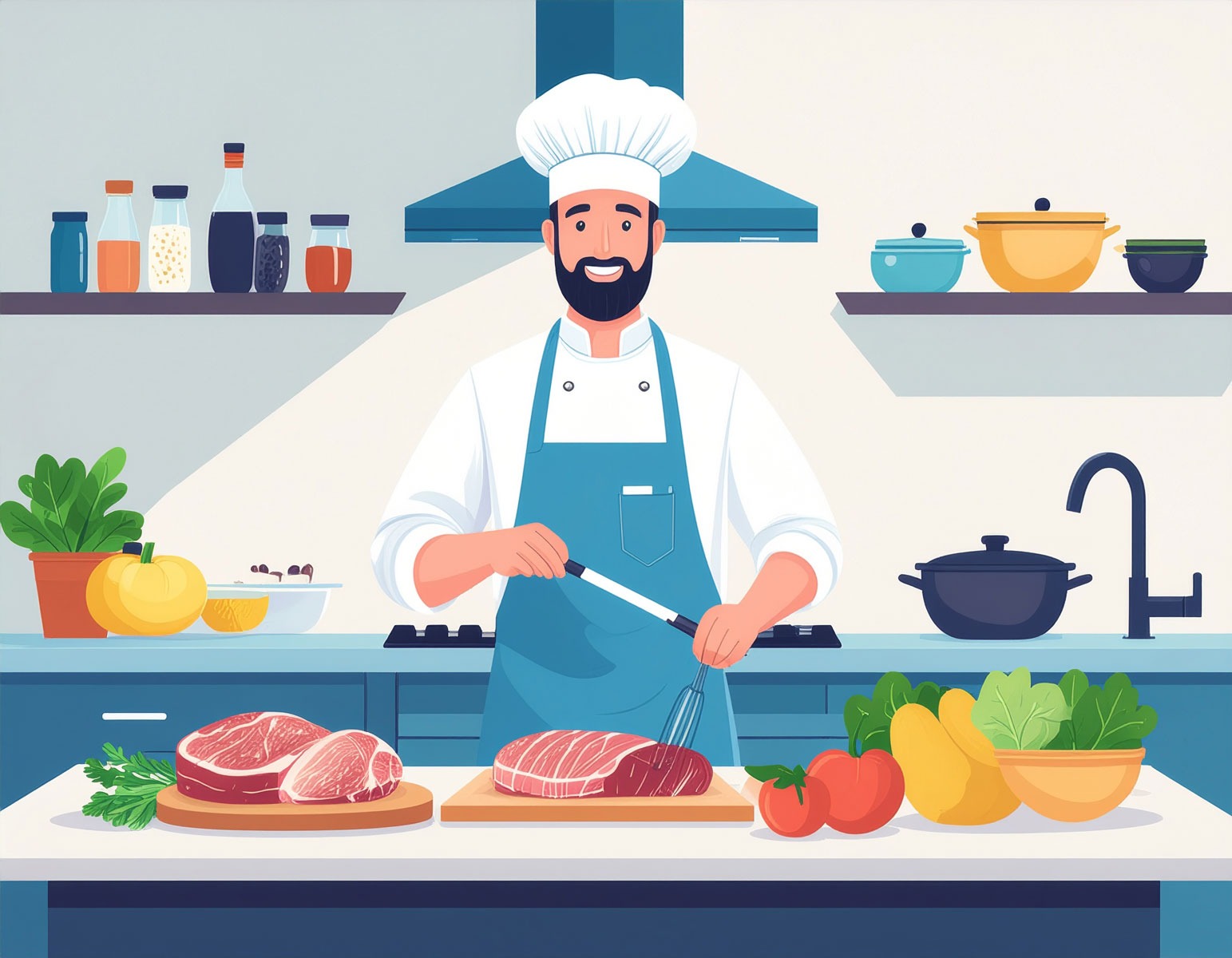 Rollitos de carpaccio con foie