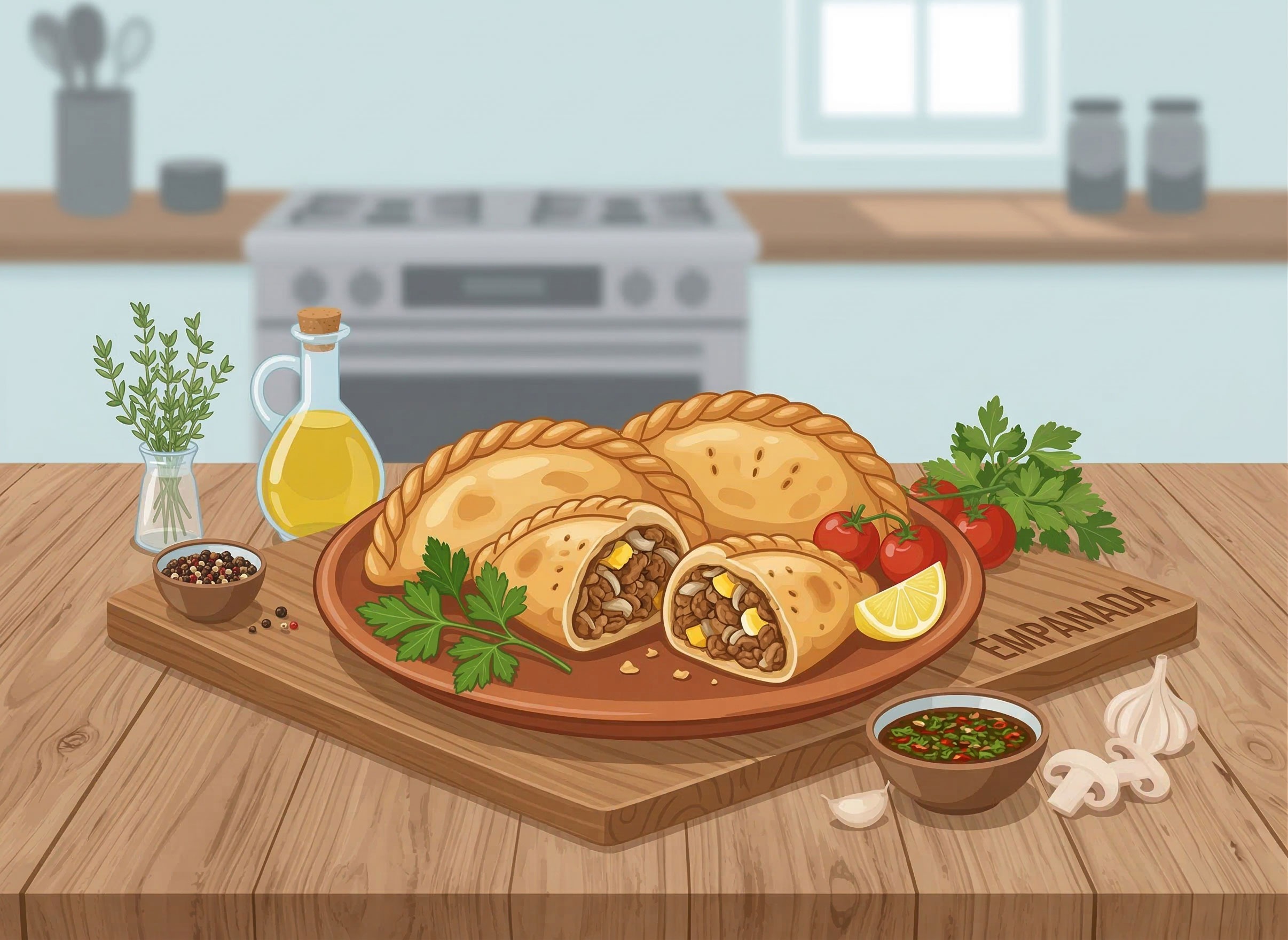 Empanada de ternera ecológica sin gluten