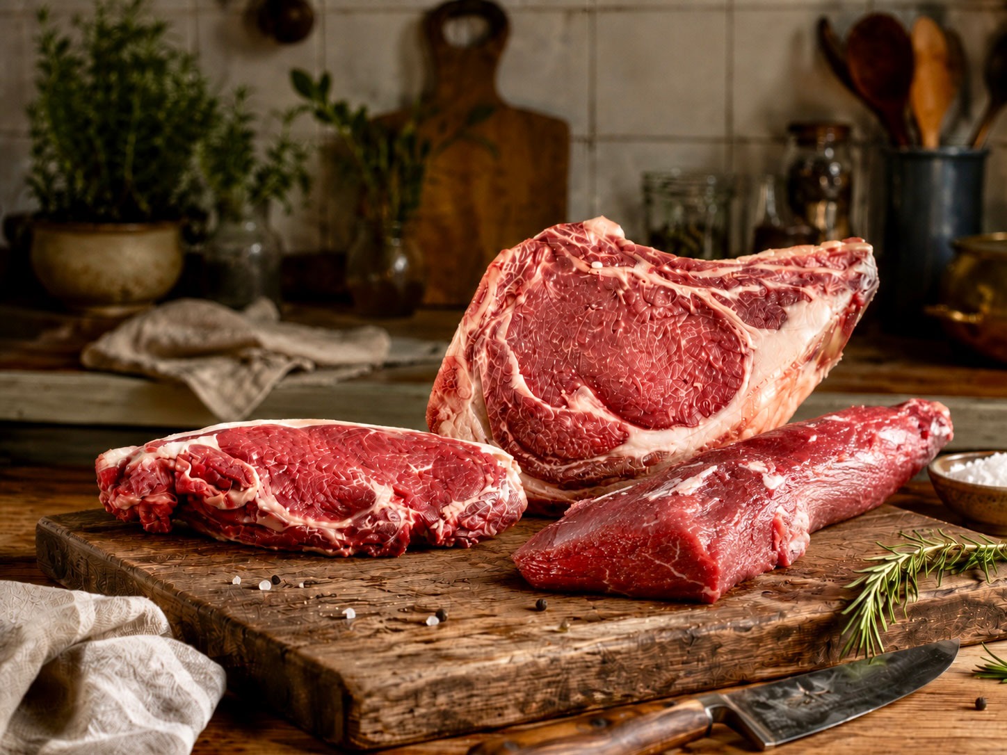 Diferencia entre solomillo, entrecot y chuletón de ternera: qué corte elegir y cómo cocinarlo